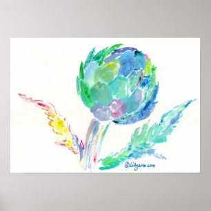 Artichoke Song Fine Art Print en Poster