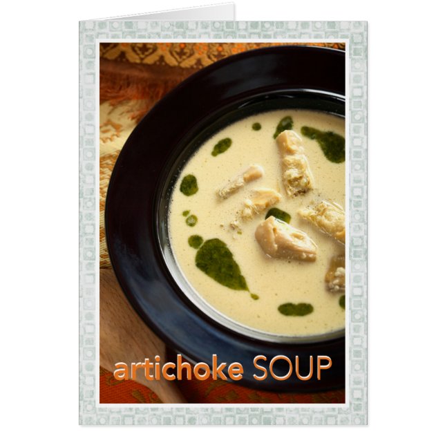 Artichoke Soup Recipe (Voorkant)