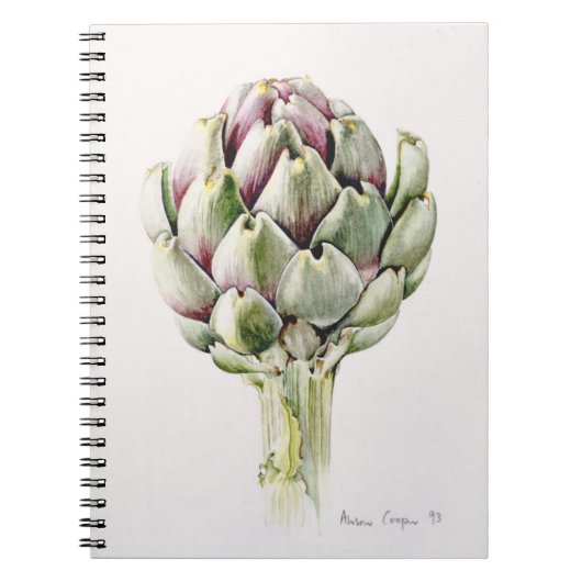Artichoke Study 1993 Notitieboek (Voorkant)