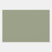 Artichoke (vaste kleur) inpakpapier vel (Voorkant 3)