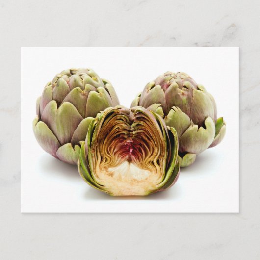 Artichokes Briefkaart (Voorkant)