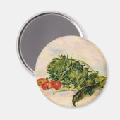 Artichokes en tomaten magneet (Voorkant / Achterkant)