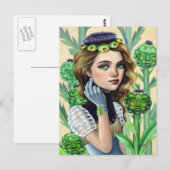 Artichoke's hart briefkaart (Voorkant / Achterkant)
