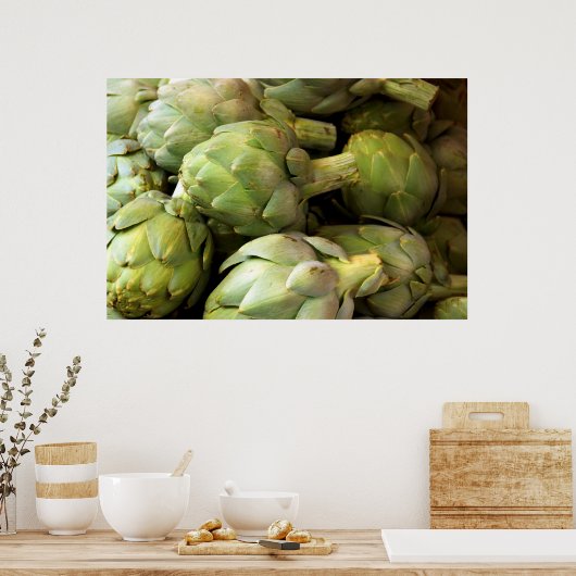 Artichokes Poster (Keuken)
