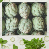 Artichokes Theedoek (Gevouwen)