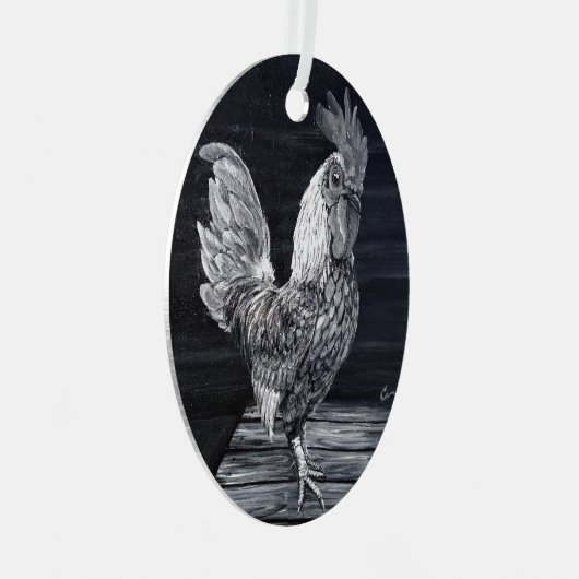 Artie de Kip Ornament (Voorkant Rechts)