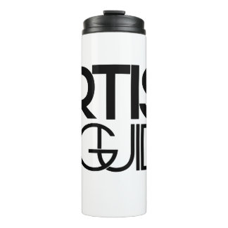 Artiest als Gids White Travel Mug Thermosbeker
