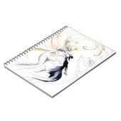 Artiest als godin notitieboek (Linkerzijde)