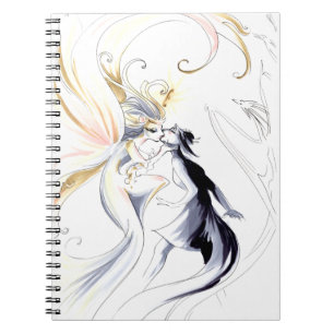 Artiest als godin notitieboek