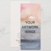  Artiest Bladwijzer Sjabloon (Voorkant / Achterkant)