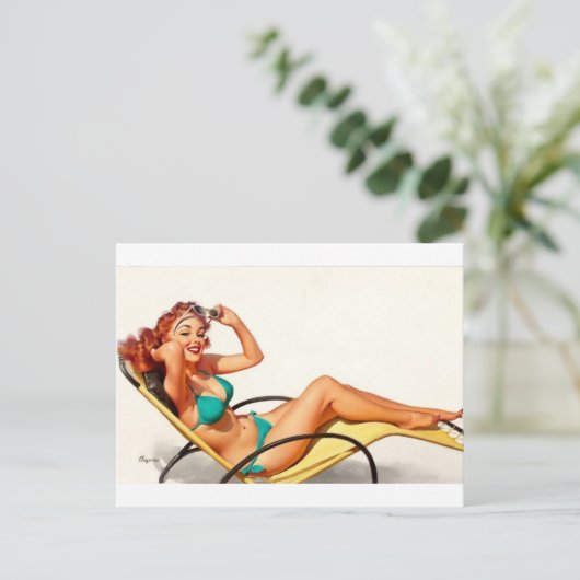 Artiest Briefkaart (Staand voorkant)