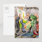 Artiest Briefkaart (Voorkant / Achterkant)