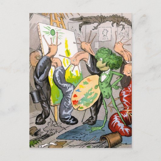 Artiest Briefkaart (Voorkant)