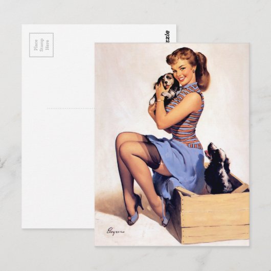 Artiest Briefkaart (Voorkant / Achterkant)