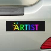 Artiest Bumpersticker (Op auto)