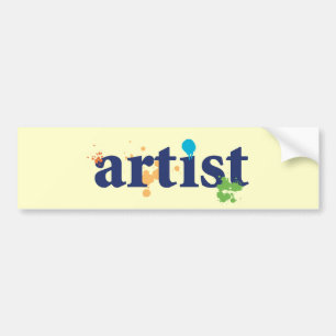 Artiest Bumpersticker
