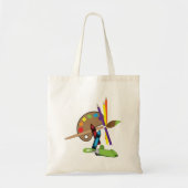Artiest Color Pallet Tote Bag (Voorkant)