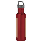 Artiest Creëer Suade look Acrylkleurenballet Waterfles (Achterkant)