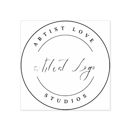 Artiest Custom Logo Stamp Rubberstempel (Afrduk)