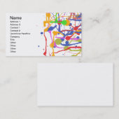 Artiest Custom Visitekaartje (Voorkant / Achterkant)