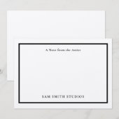  artiest dank u kaart (Voorkant / Achterkant)