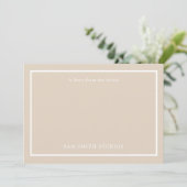  artiest dank u kaart (Staand voorkant)