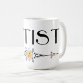 Artiest Decorative Line Koffiemok (Voorkant rechts)