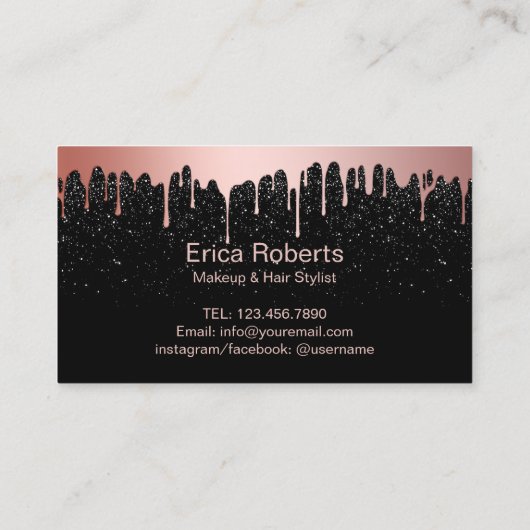 Artiest die Roos met gouden oogsten neerhaalt Klantenkaartje (Achterkant)