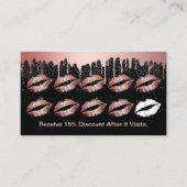 Artiest die Roos met gouden oogsten neerhaalt Klantenkaartje (Voorkant)