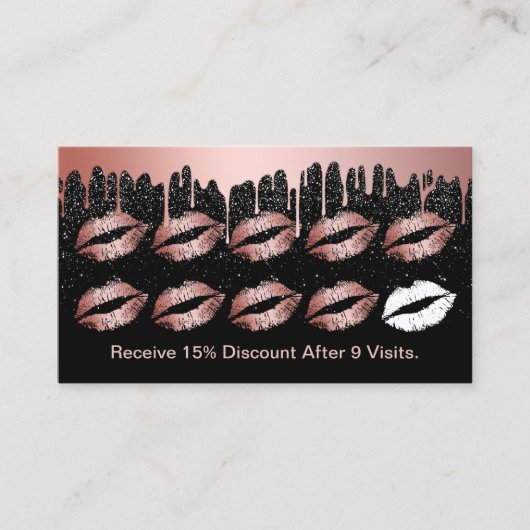 Artiest die Roos met gouden oogsten neerhaalt Klantenkaartje (Voorkant)