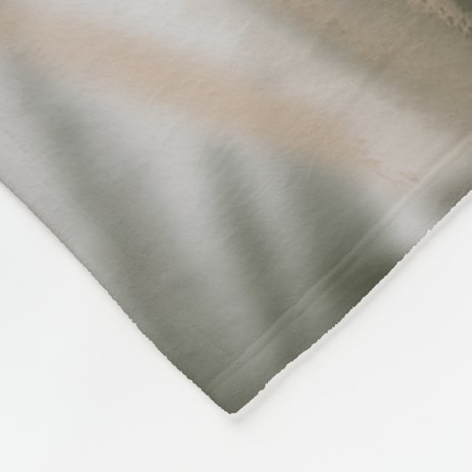 Artiest-Drawn River Scene Fleece Deken (Hoek)