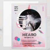 Artiest Event Flyer-Sjabloon (Voorkant / Achterkant)