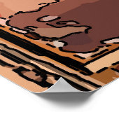 Artiest gaat uit poster (Hoek)