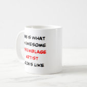 artiest, geweldige koffiemok (Voorkant links)