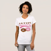 Artiest Gift (Donuts) T-shirt (Voorkant volledig)