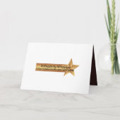 Artiest Hand Art Show Invitation Wenskaart (Achterkant)