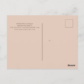 Artiest handgemaakte ontwerper artiest Macrame Briefkaart (Achterkant)