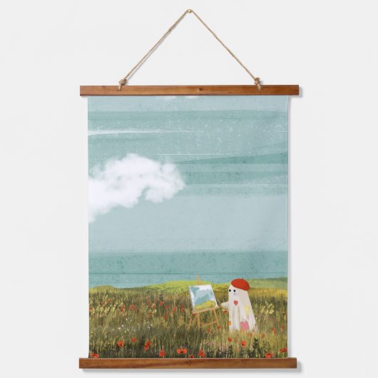 Artiest Hangend Wandkleed (Voorkant)