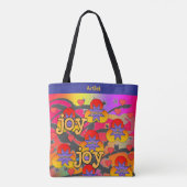 Artiest Joy Fun Tote Bag (Achterkant)