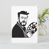 Artiest Kaart (Staand voorkant)