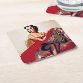 Artiest Kartonnen Onderzetters (Schuin)