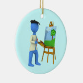 Artiest Keramisch Ornament (Rechts)