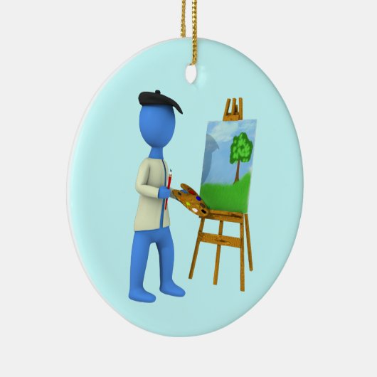 Artiest Keramisch Ornament (Rechts)