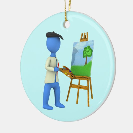 Artiest Keramisch Ornament (Links)