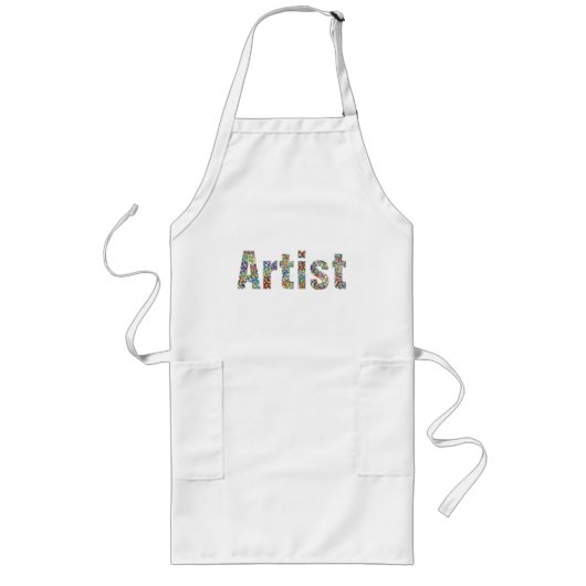 Artiest Lang Schort (Voorkant)