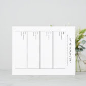 Artiest Lid worden Mailing List pagina's (Staand voorkant)