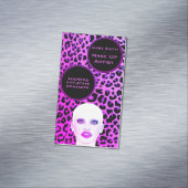 Artiest maken magnetisch visitekaartje (Voorbeeld)