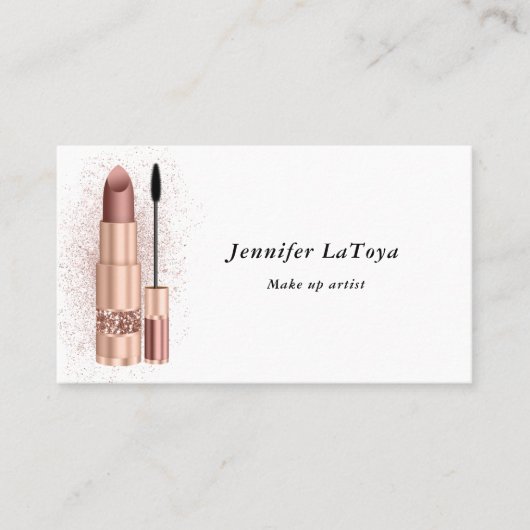 Artiest maken visitekaartje (Voorkant)