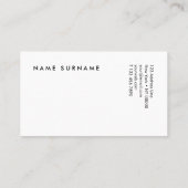 Artiest Marble Gold Waterverf Visitekaartje (Achterkant)