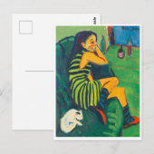 Artiest Marcella, Kirchner, Fine Art Briefkaart (Voorkant / Achterkant)